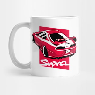 Red Supra mk4 Classic JDM Mug